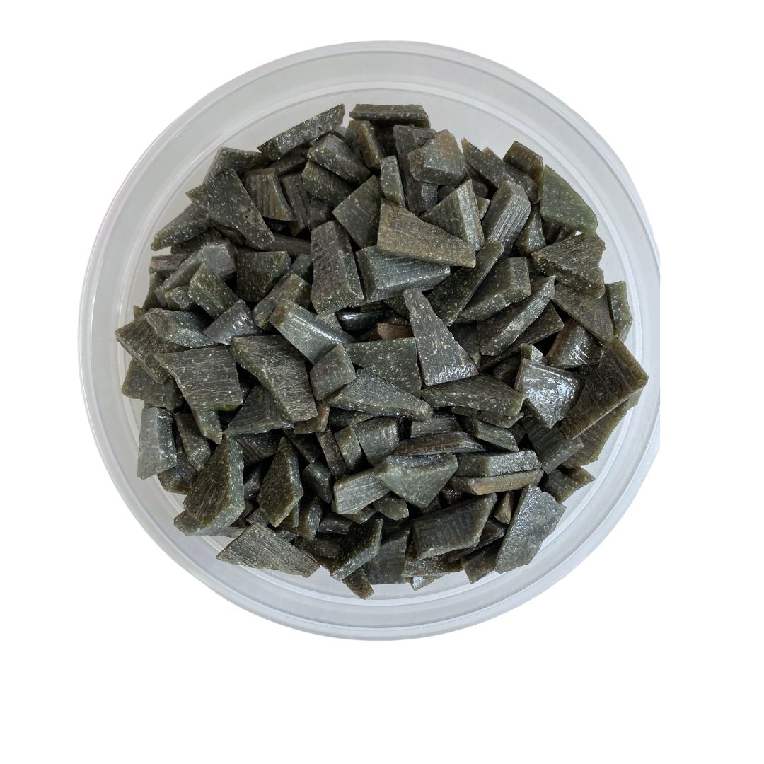 Mosaic Tiles Pre-cut Charcoal Black 960g (for crafting)