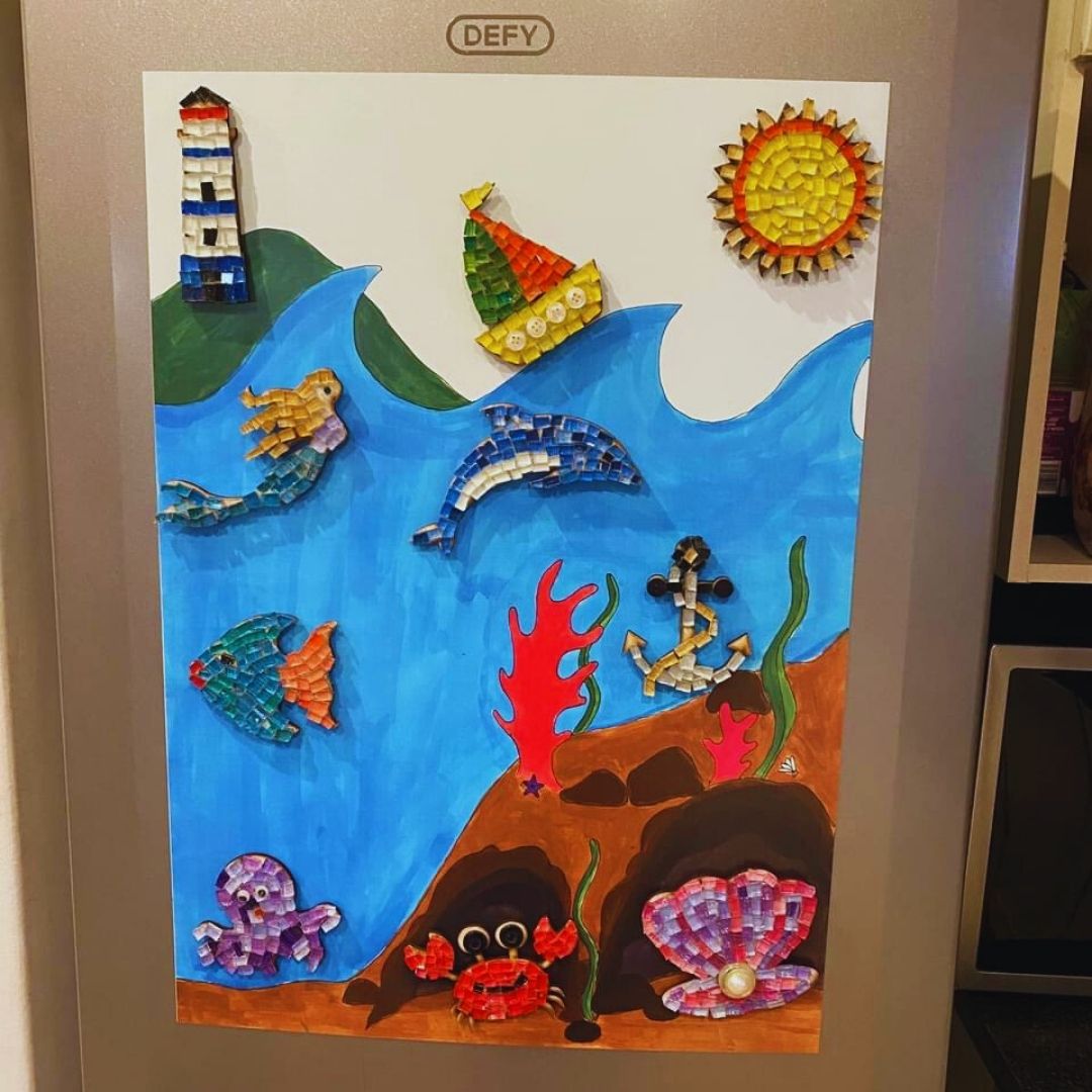 Mosaic Craft Kit - The Ocean