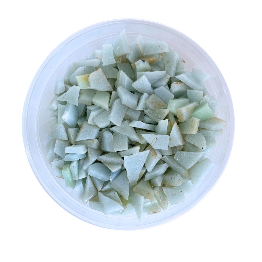 Mosaic Tiles Pre-cut Pale Blue 960g (for crafting)