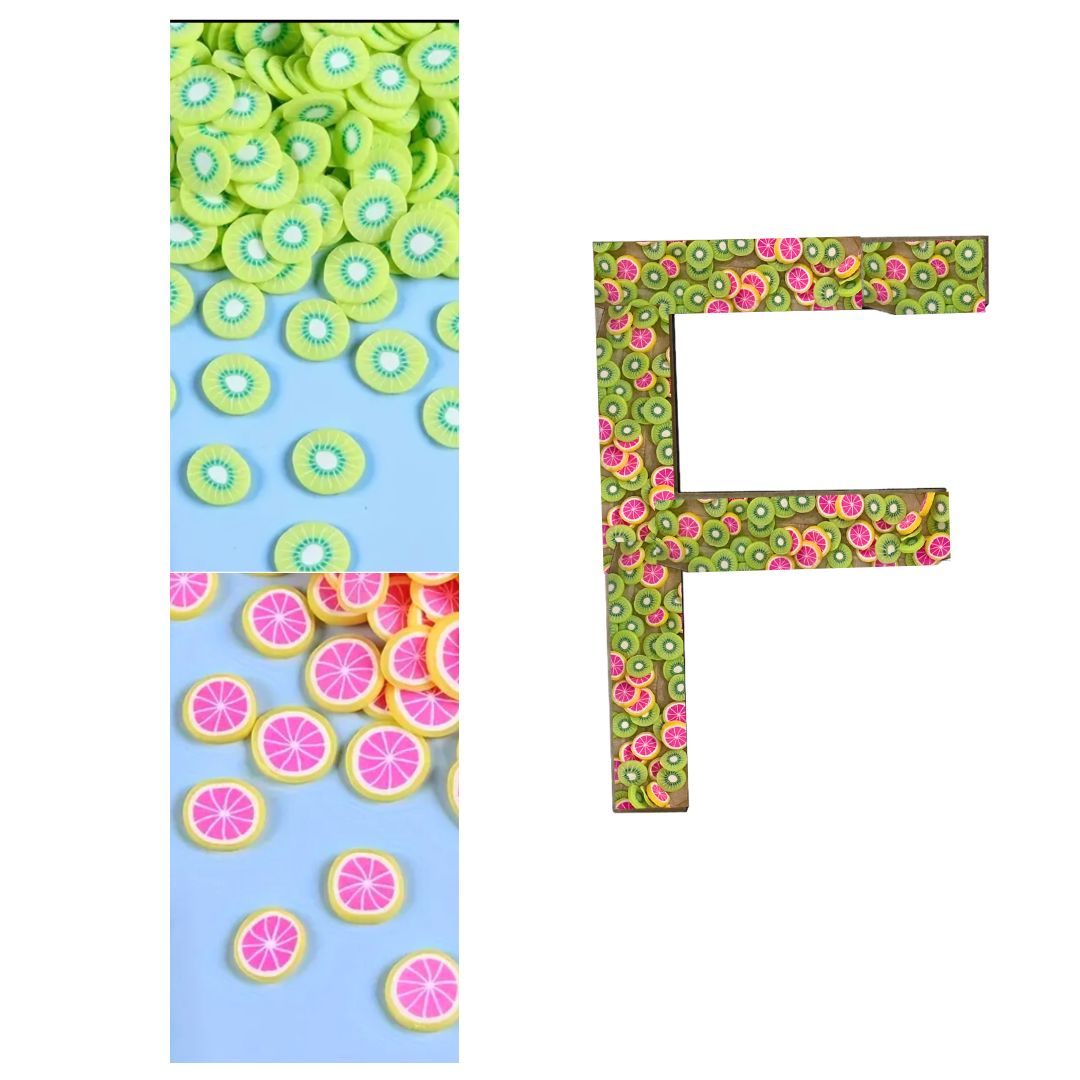 Alphabet - Letter F - Choose Your Decorations