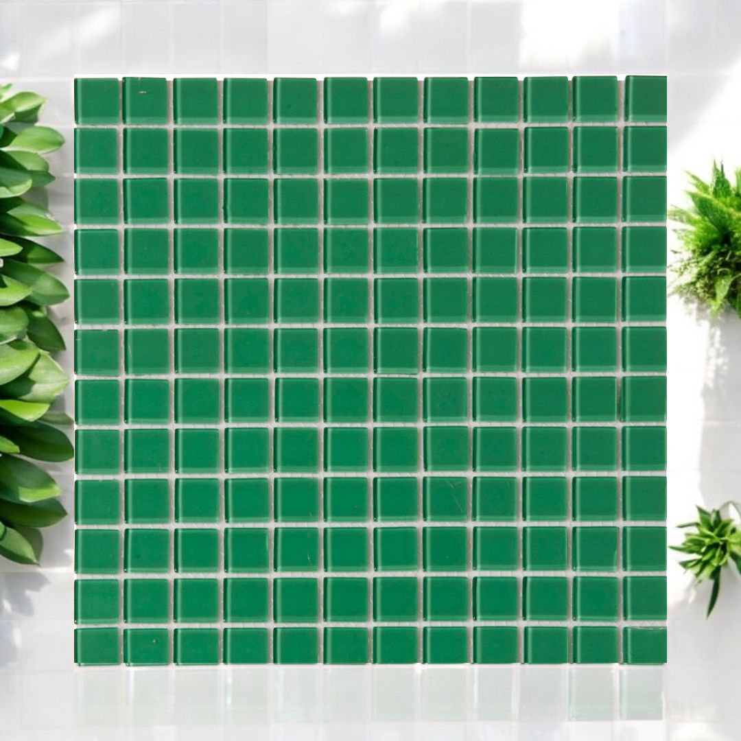 Decor Tiles - Forest Green 23x23mm