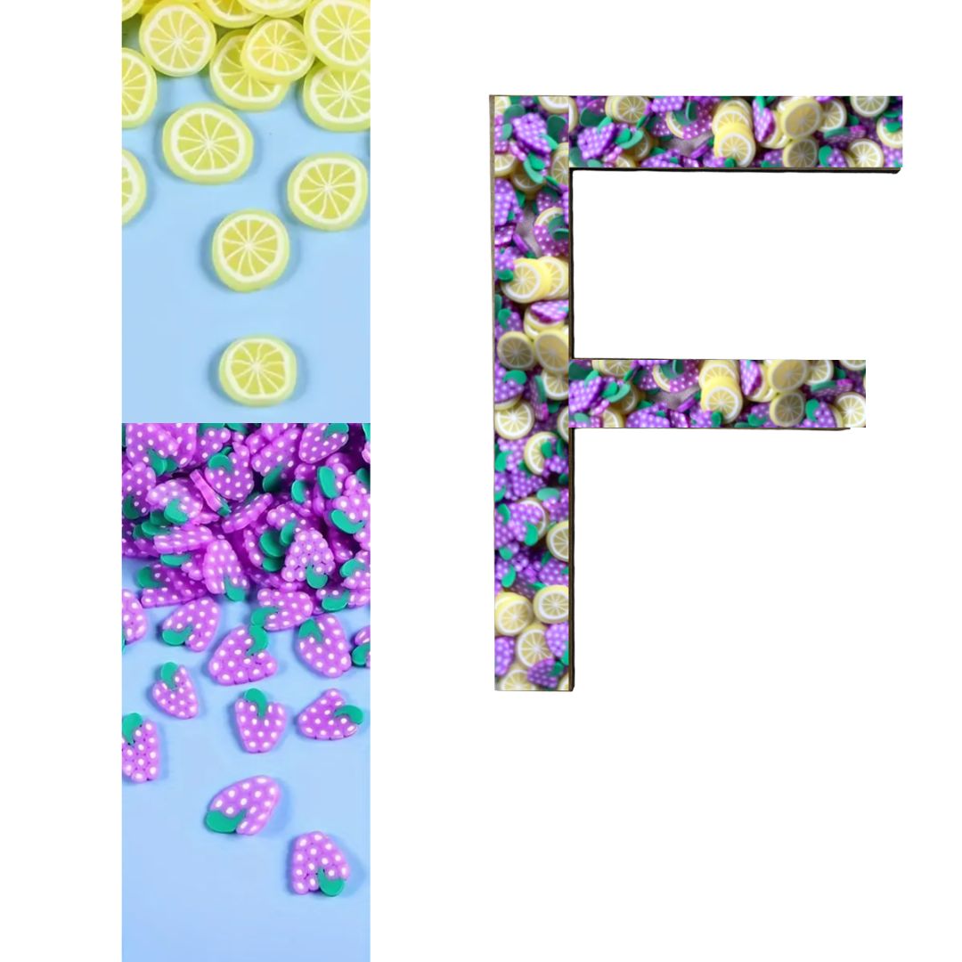 Alphabet - Letter F - Choose Your Decorations