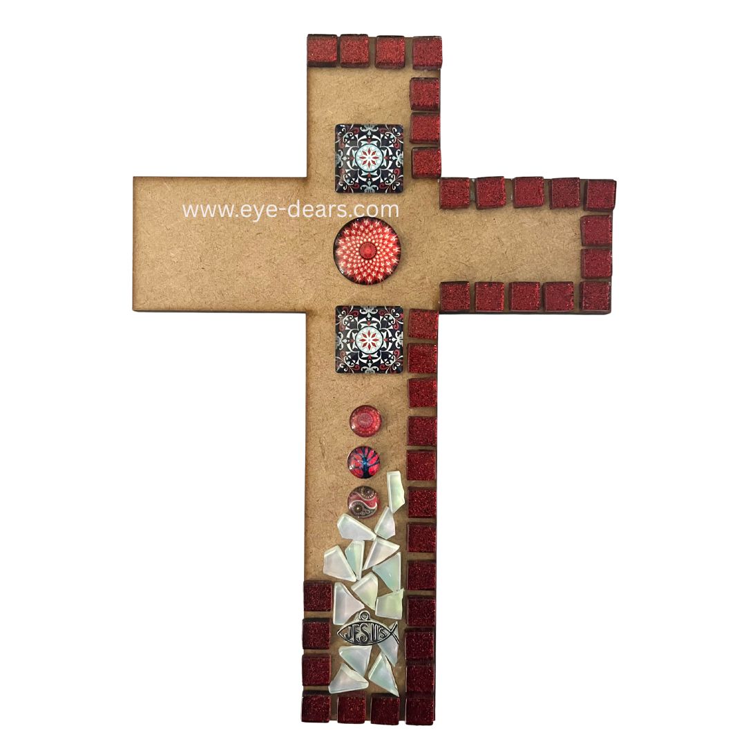 Glass Domed Inserts Rectangles (H)- Set of 3 (25x10mm)