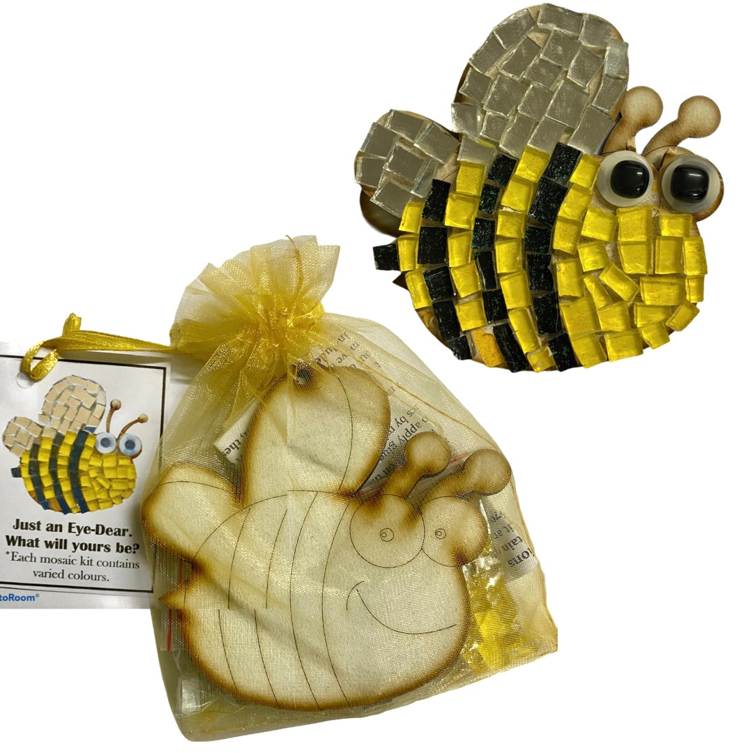 Single - Mosaic Craft Kit with Magnet - Bee (Small)