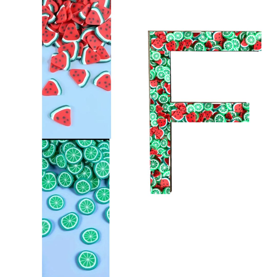 Alphabet - Letter F - Choose Your Decorations