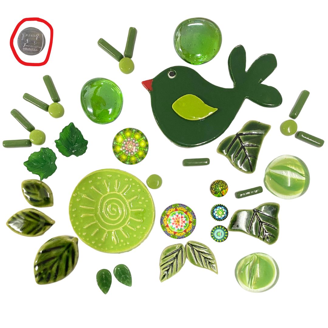 Craft/Mosaic Insert Collection - Green