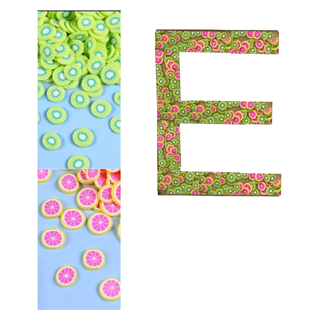 Alphabet - Letter E - Choose Your Decorations