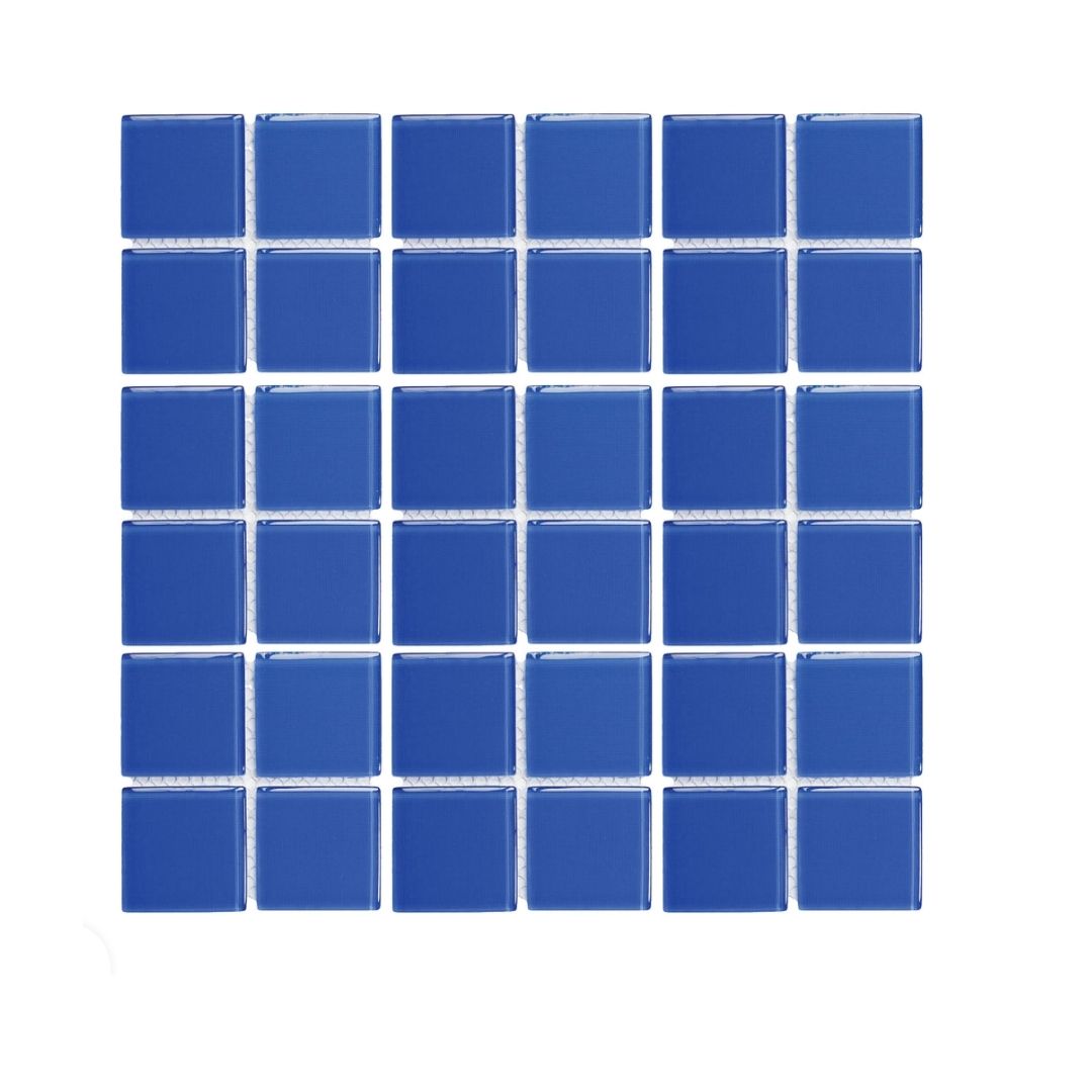 Decor Tiles - Royal Blue 48x48mm