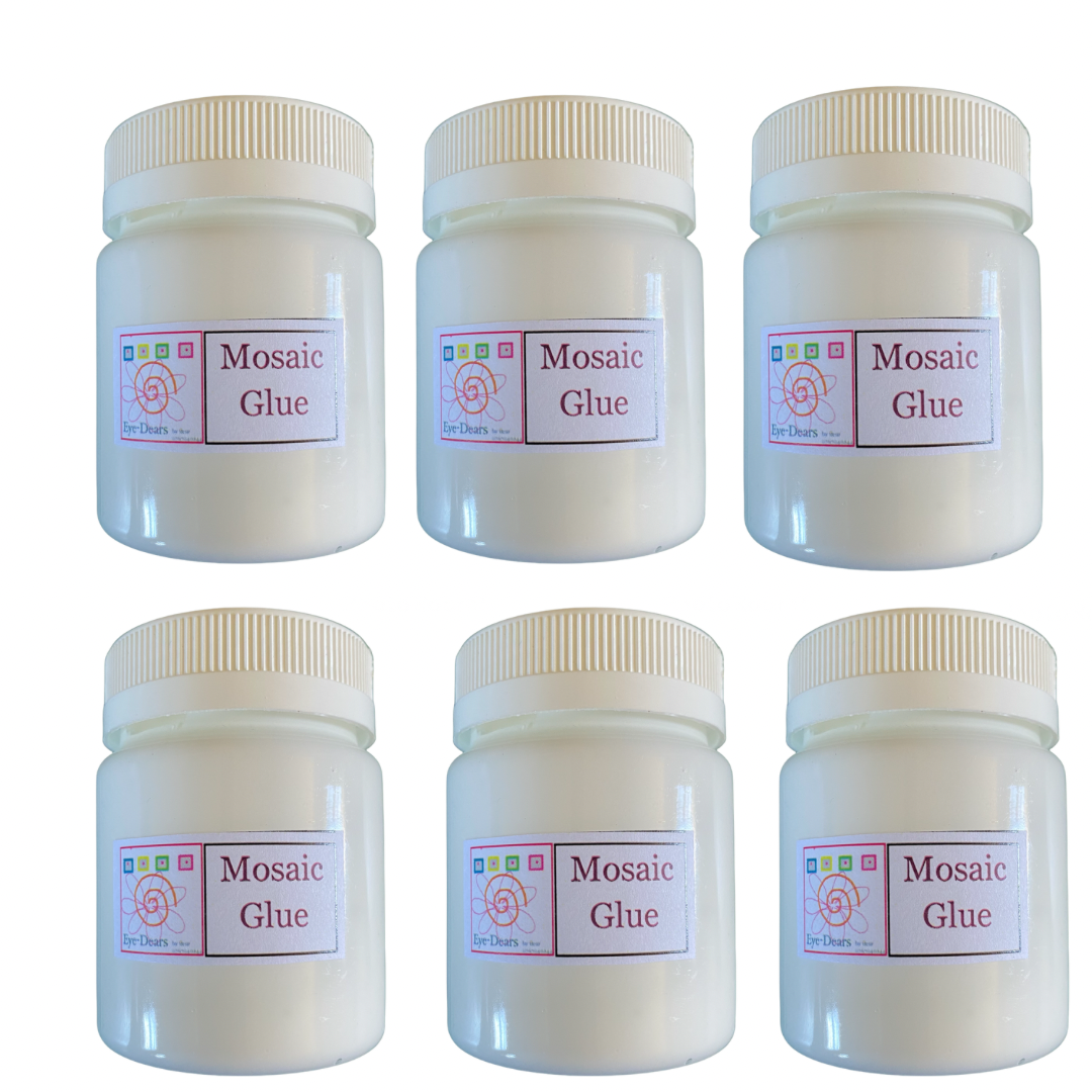 Mosaic Craft Glue - 6 x 100ml tubs