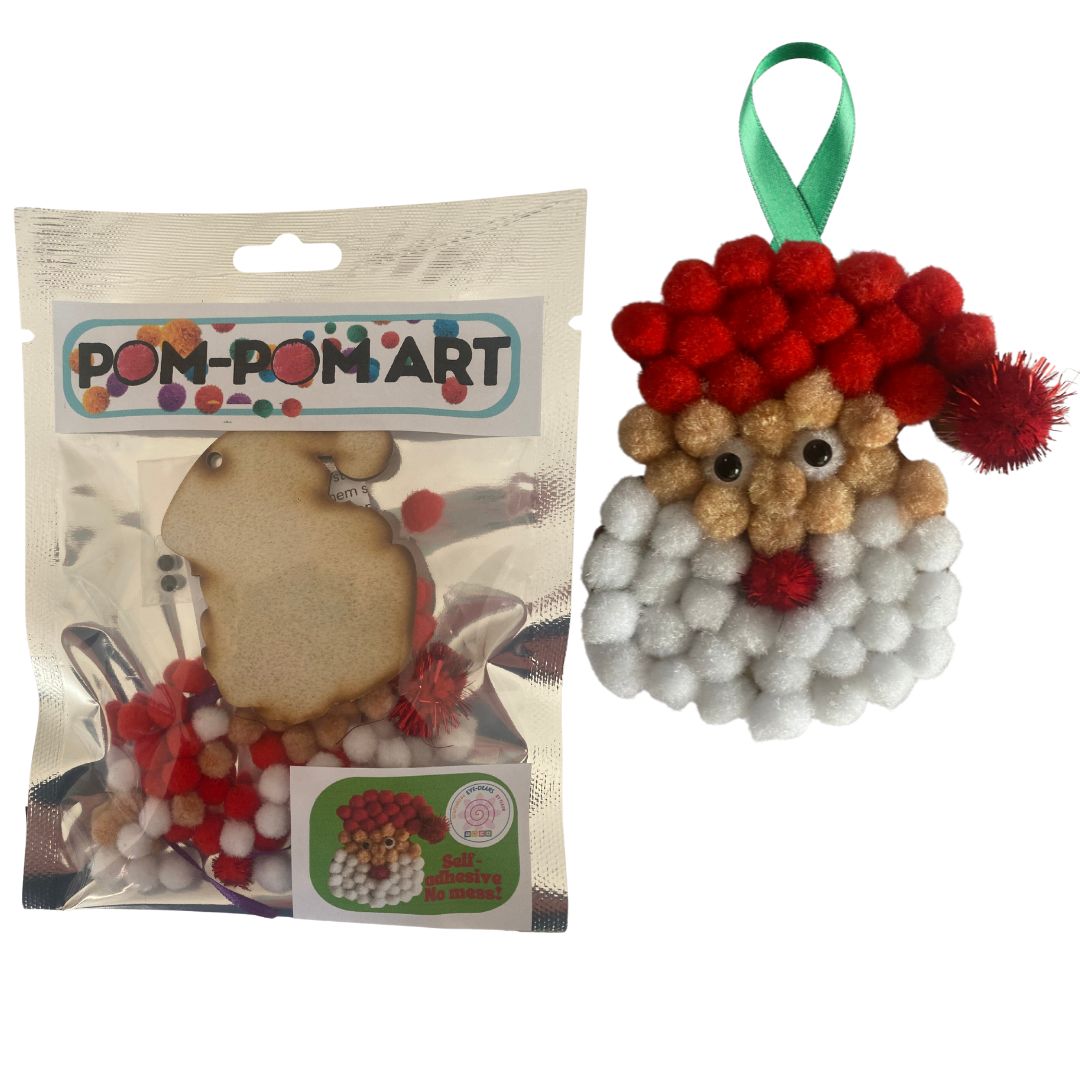 Pom-Pom Art - Santa