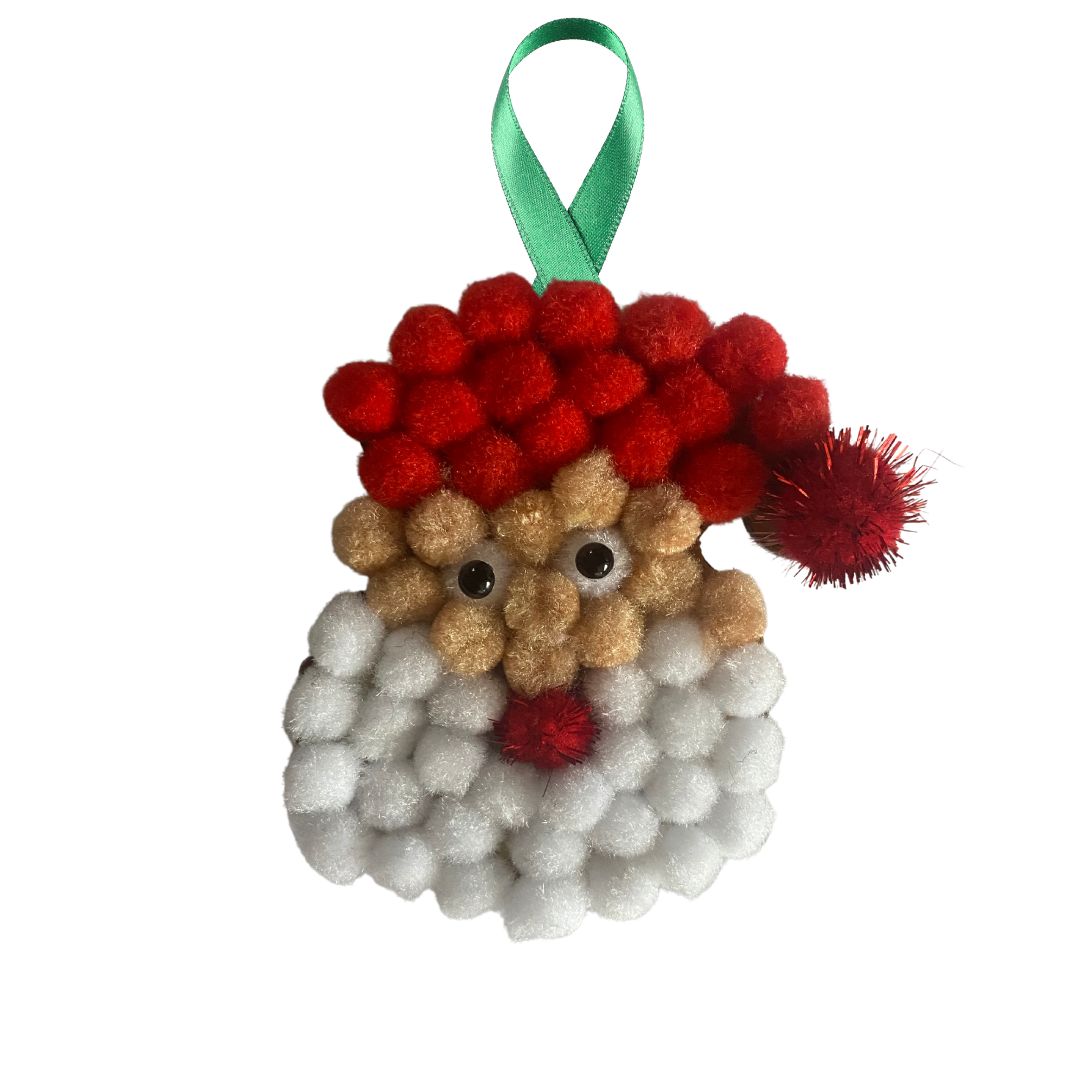 Pom-Pom Art - Santa