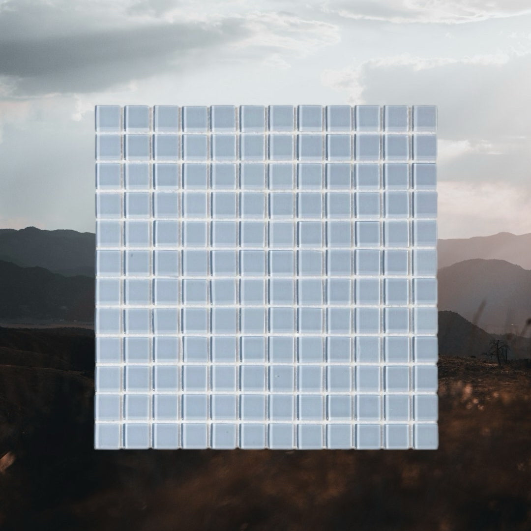 Decor Tiles - Ice Blue 23x23mm