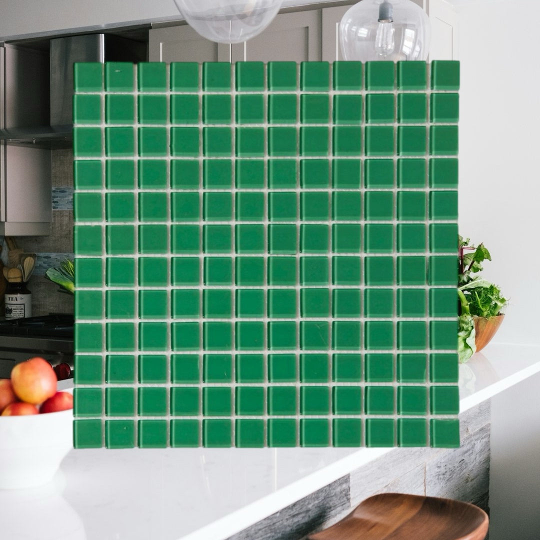Decor Tiles - Forest Green 23x23mm