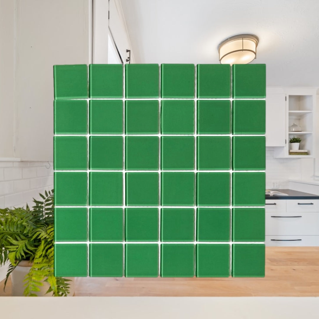 Decor Tiles - Emerald Green 48x48mm