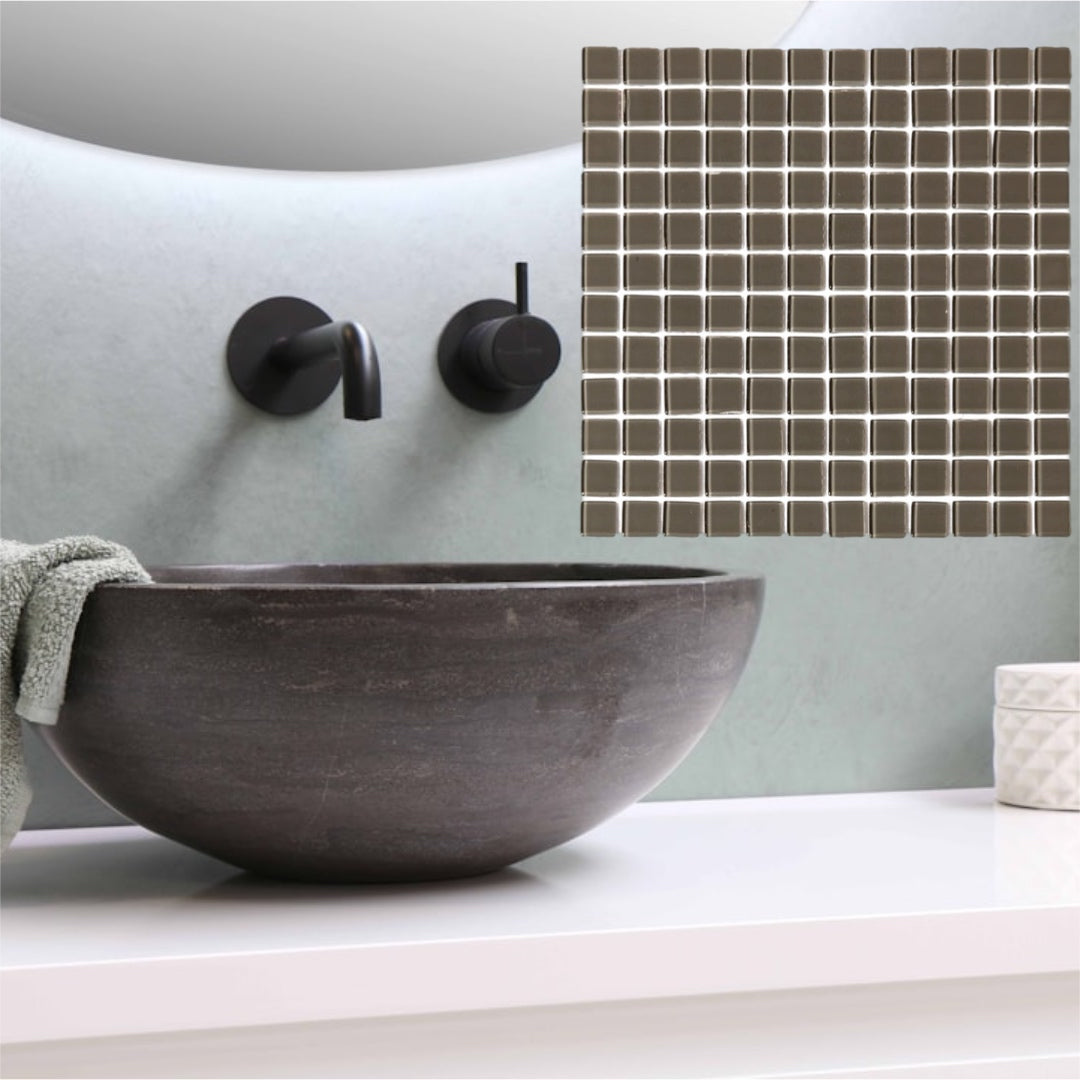 Decor Tiles - Dove Grey 23x23mm