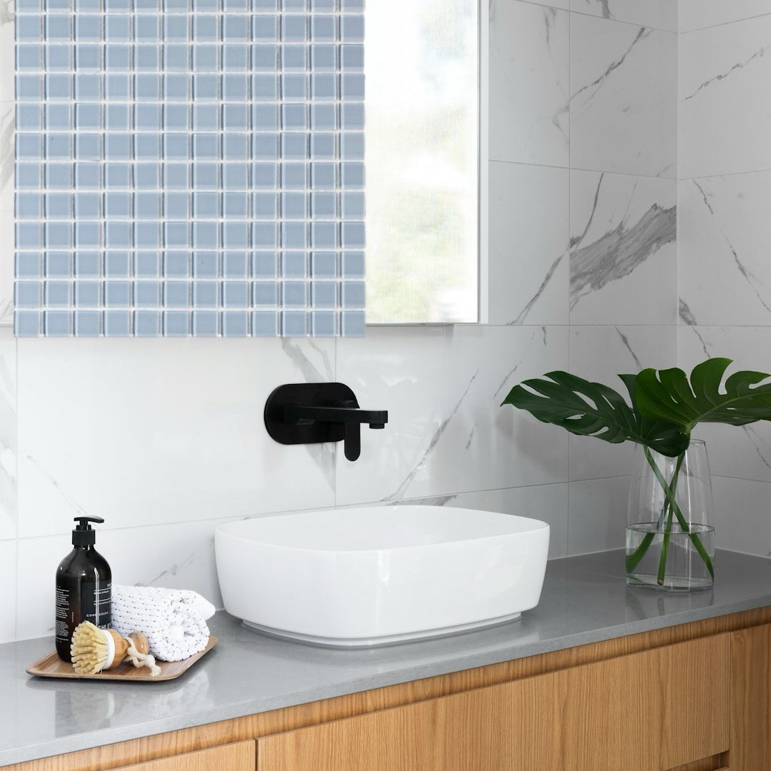 Decor Tiles - Ice Blue 23x23mm