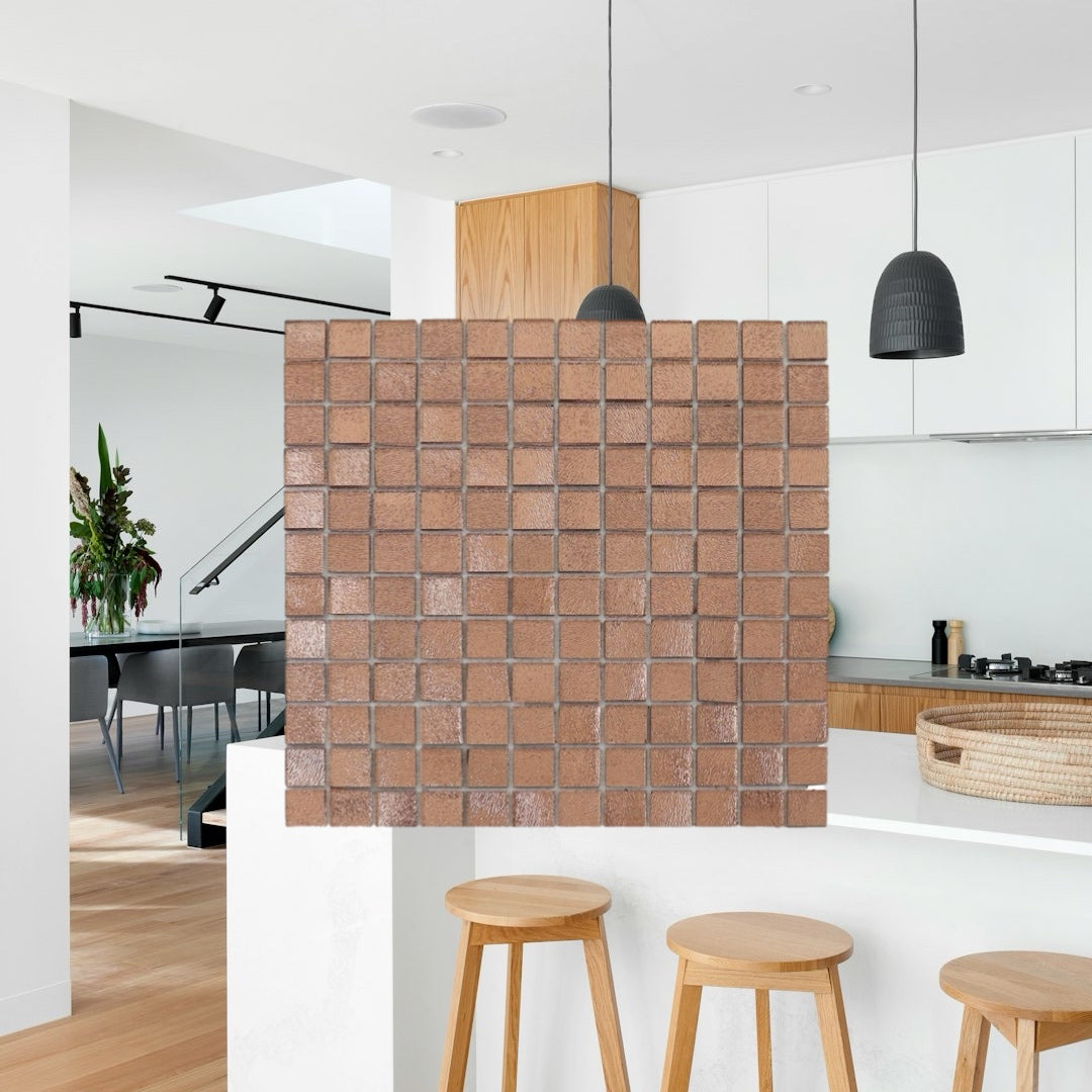 Decor Tiles - Brushed Copper 23x23mm