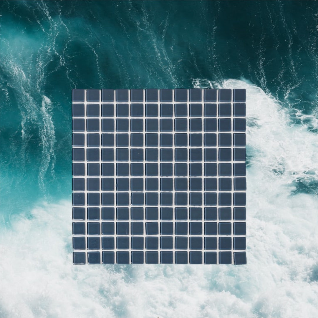 Decor Tiles - Petrol Blue 23x23mm