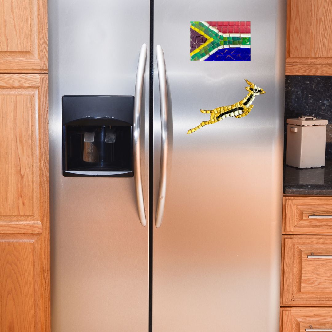 Bulk - Mosaic Craft Kit with Magnet - South African Flag (Medium)