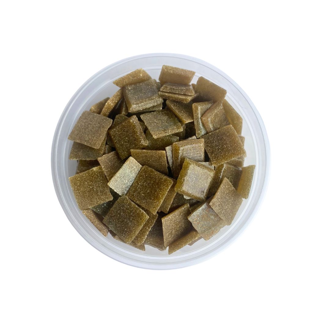 Mosaic Tiles Rustic Whole Warm Brown 960g (Small tiles for crafting)