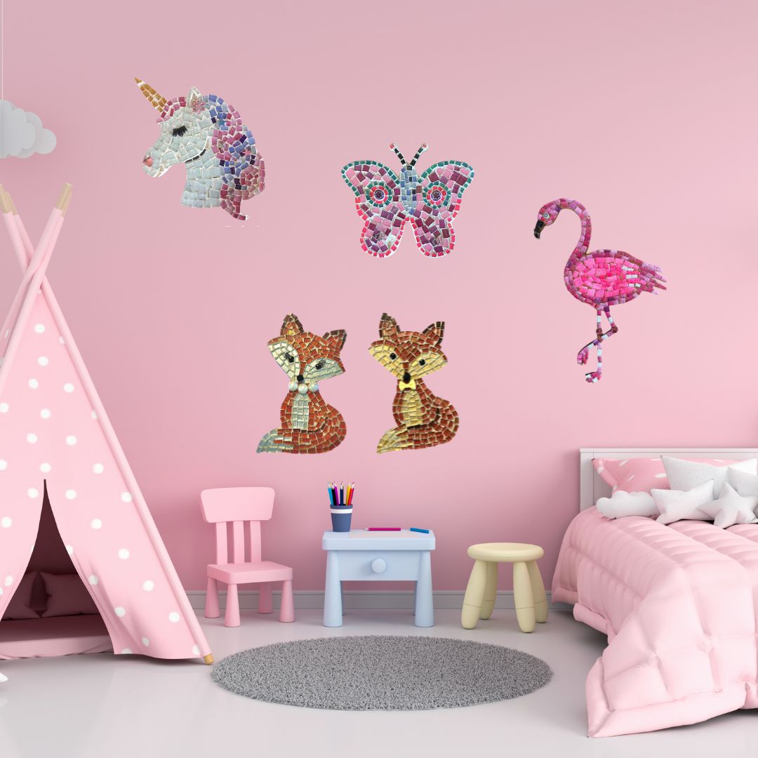 Mosaic Craft Kit - Flamingo (Large)