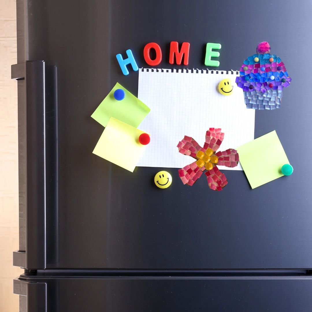 Single - Mosaic Craft Kit with Magnet - Cupcake (Small)