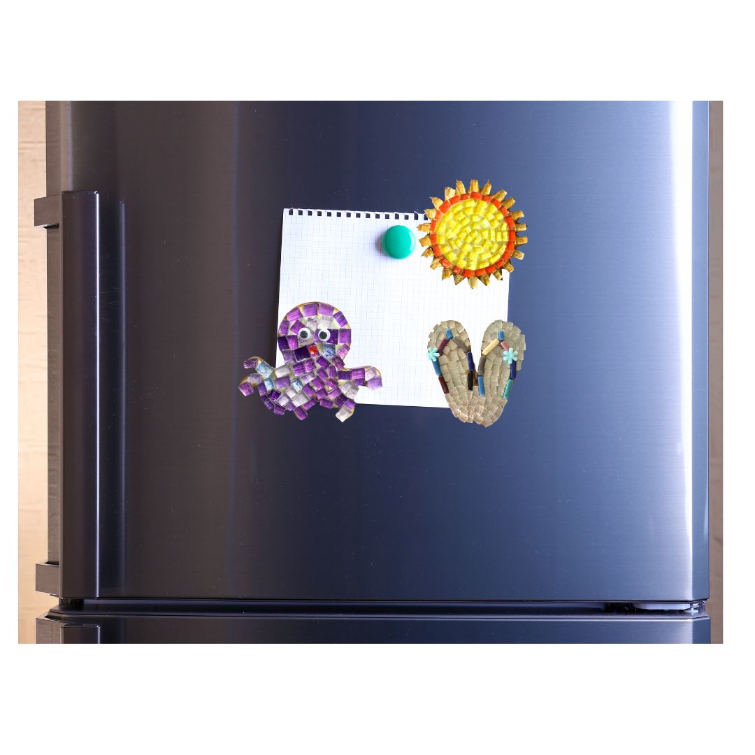Single - Mosaic Craft Kit with Magnet - Octopus (Small)