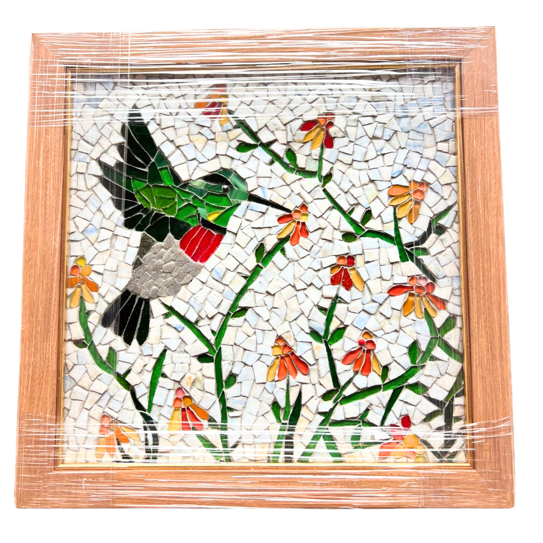 Add Depth and Interest to Your Mosaics by Mixing Tile Types