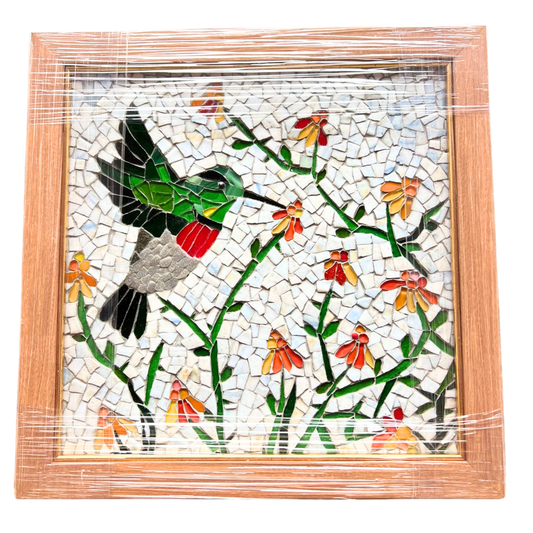 Add Depth and Interest to Your Mosaics by Mixing Tile Types