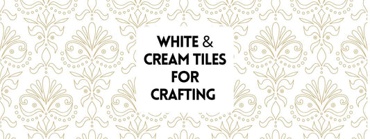 Mosaic Tiles - White and Cream