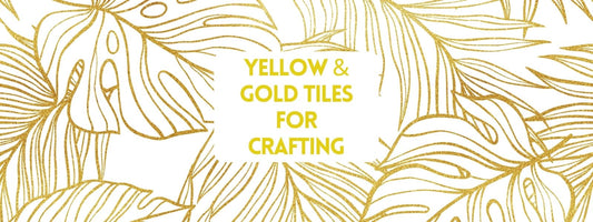 Mosaic Tiles - Gold and Yellow