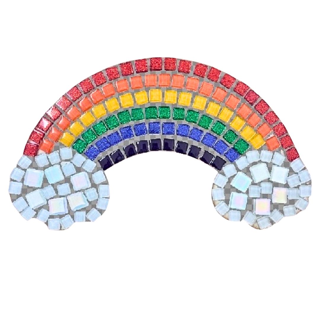 Mosaic Craft Kit for Adults - Rainbow (Large)