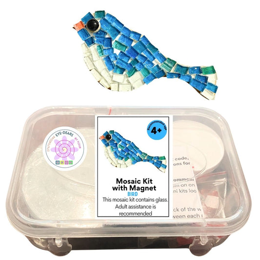 Single - Mosaic Craft Kit with Magnet - Bird (Small)