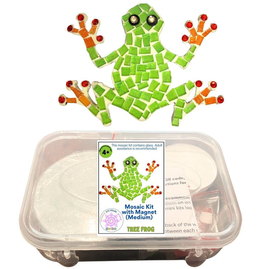 Single - Mosaic Craft Kit with Magnet - Tree Frog (Medium)