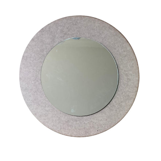 Wooden Mosaic Mirror Blank – 50cm