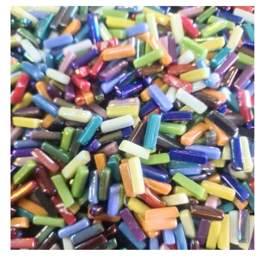 Mosaic Confetti Sticks Pearl 200g