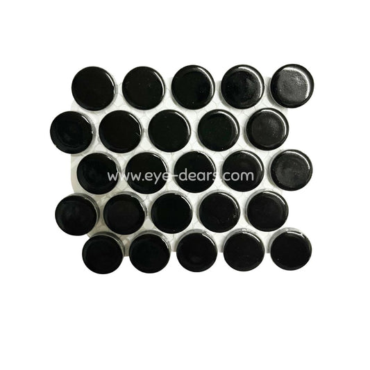 Ceramic Circles - Single Sheet Black