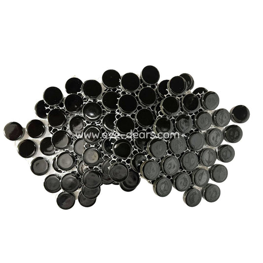 Ceramic Circles - 5 x Sheets Black