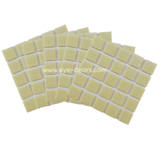 Mosaic Tiles - 10 x sheets Matt Condensed Milk 20x20mm