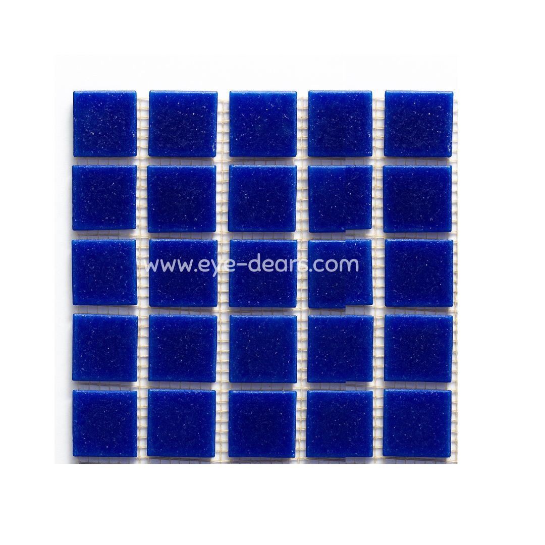 Mosaic Tiles - 10 x sheets Royal Blue 20x20mm