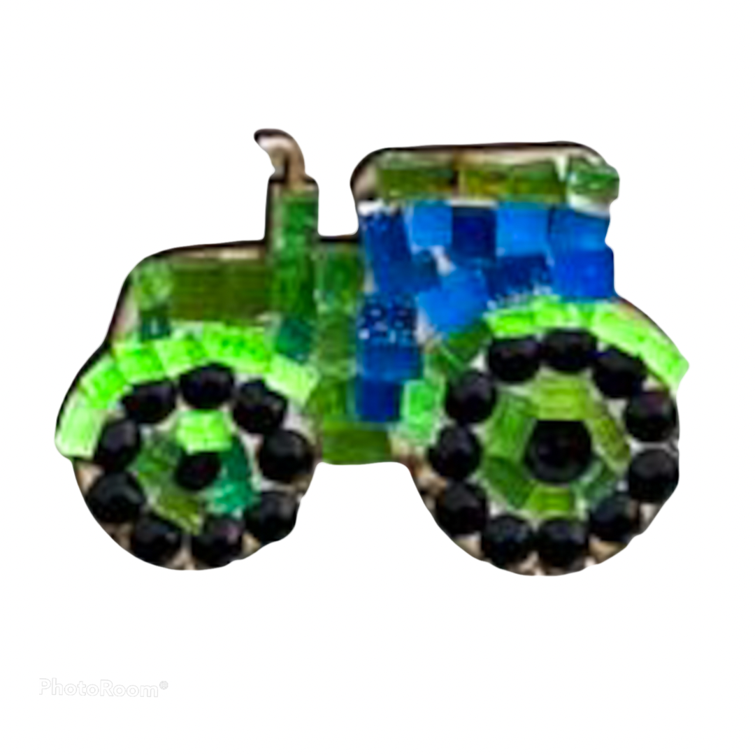 Single - Mosaic Craft Kit with Magnet -Tractor (Small)