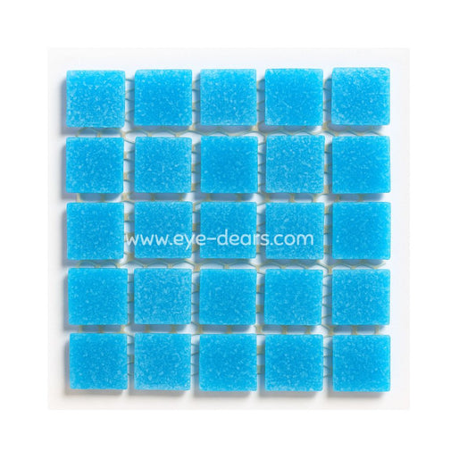 Mosaic Tiles - Single Sheet Matt Baby Blue 20x20mm