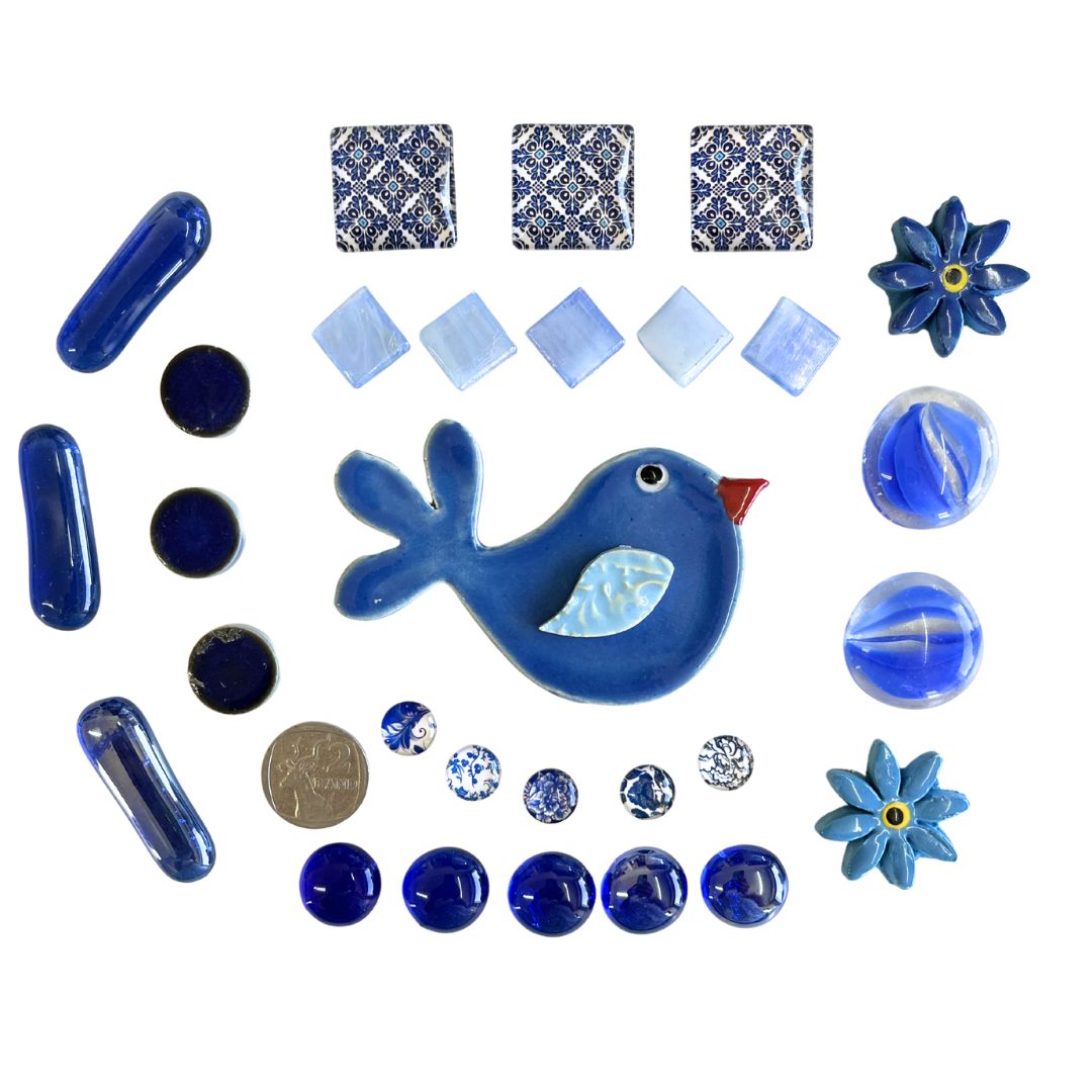 Craft/Mosaic Insert Collection - Blue