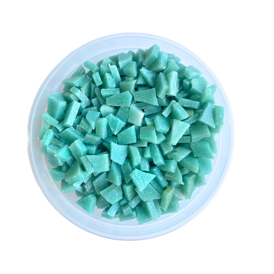 Mosaic Tiles Pre-cut Soft Turquoise 960g (for crafting)