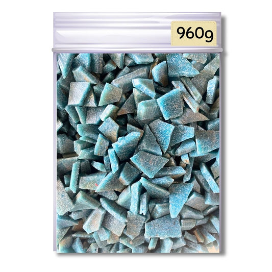 Mosaic Tiles Pre-Cut Teal 960g (for crafting)