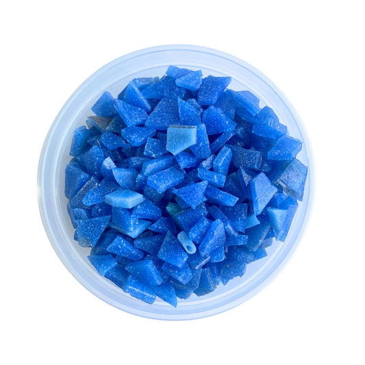 Mosaic Tiles Pre-cut Sea Blue 960g (for crafting)