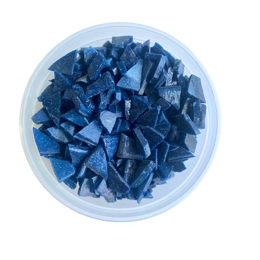 Mosaic Tiles Pre-cut Navy Blue 960g (for crafting)