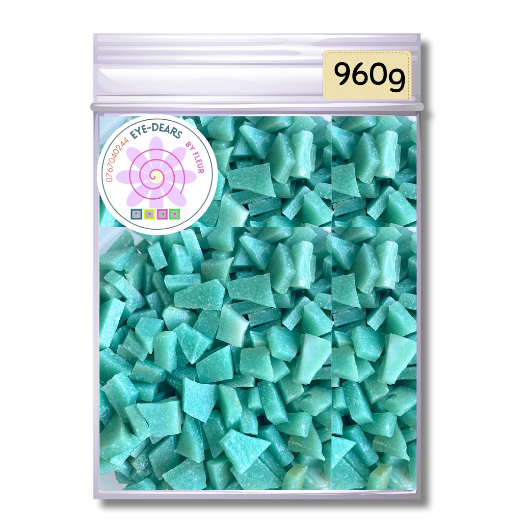 Mosaic Tiles Pre-cut Soft Turquoise 960g (for crafting)