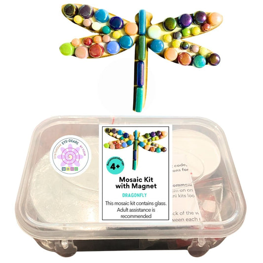 Single - Mosaic Craft Kit with Magnet - Dragonfly (Small)