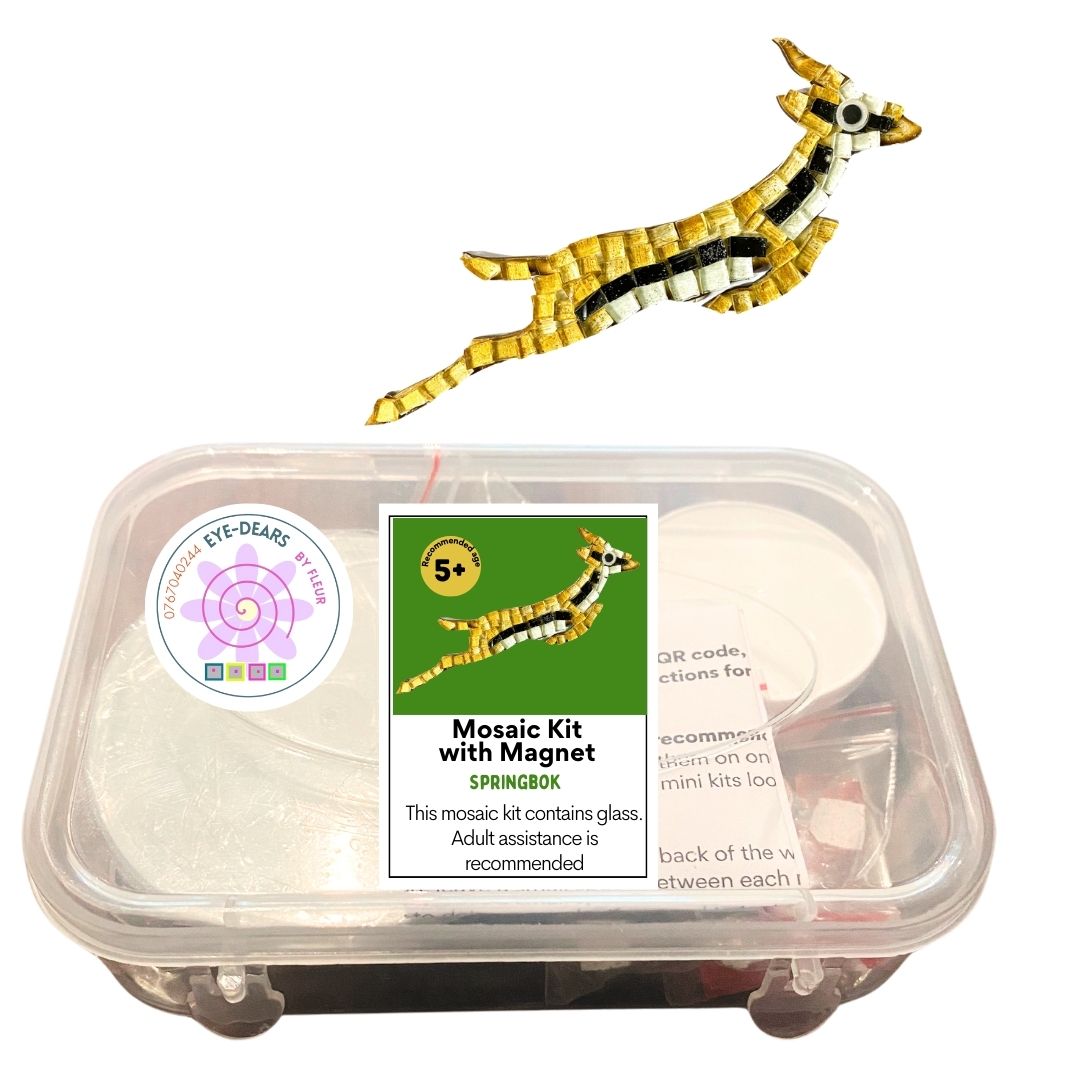 Mosaic Craft Kit with Magnet- Springbok (Small)